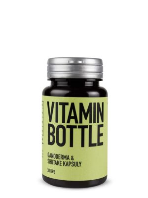 Vitamin Bottle GANODERMA & SHIITAKE 30 kaps.