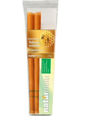 NaturheliX® Telové sviečky PROPOLIS 2ks