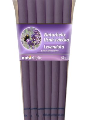 NaturheliX® Ušné sviečky LEVANDUĽA (set6)