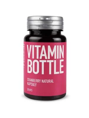 Vitamin Bottle BRUSNICA (CRANBERRY) natural 30 kaps